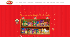 Desktop Screenshot of euroindiafoods.com